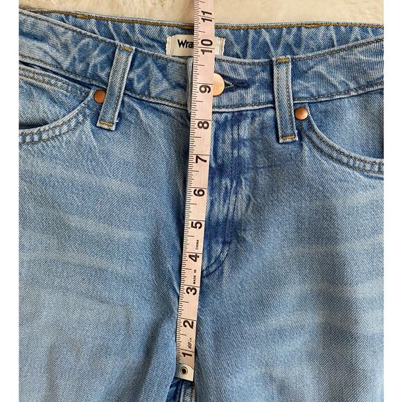 Wrangler World Wide Medium Wash Wide-leg Denim Jeans Size 24 - Picture 8 of 8